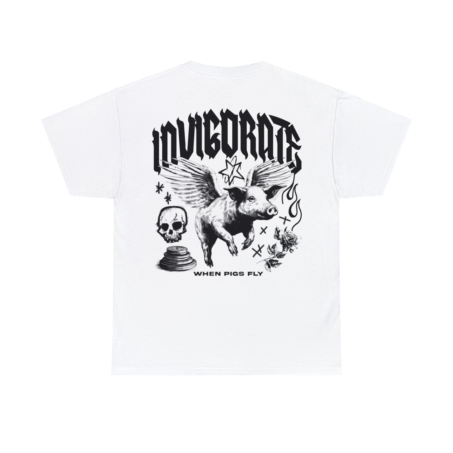 INVIGORATE 08 - premium pigasus t shirt unisex